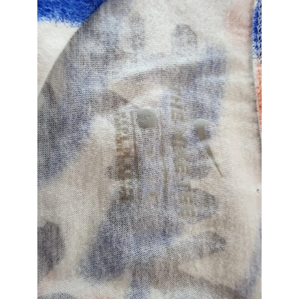 mens nike tie dye vintage t shirt  size L the nike tee dunk party basketball tee